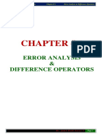 CH#1 Error Analysis & Difference Operators-06-03-2023-Fisrt-Form