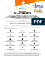 Full Stack Java ® Bootcamp