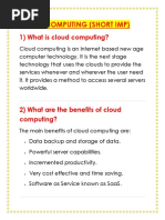 Cloud Computing