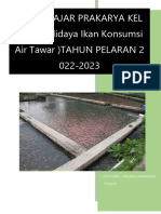 Modul Ajar Prakarya Kel AS 7 (Budidaya Ikan Konsumsi Air Tawar) Tahun Pelaran 2 022-2023