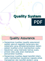 3 - Quality System