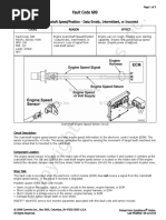 06-fc689 Engine Crankshaft Speed Position - Data Erratic, Intermittent, or Incorrect