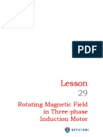 Electrical Engineering - Engineering - Basic Electrical Technology - Rotating Magnetic Field - Notes