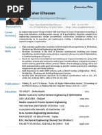 Faraz CV English | PDF | Design | Civil Engineering