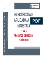 51 Tema5 - Aparatos de Medida - El Polimetro