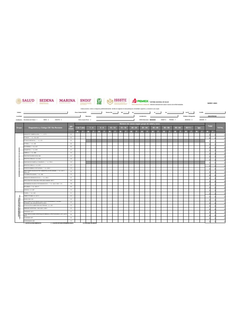 Formato Suive 52 Sem 2023 CONCENTRADO PDF