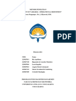 Kelompok 2-Resume - CH. 11-Measurement of Variable Operational Defenition