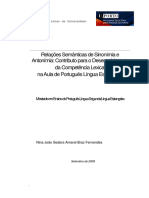 Antonímia e Sinonímia Páginas 1,37 48