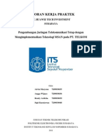 PT. HUAWEI TEKNIK INVESTASI SURABAYA LAPORAN KERJA PRAKTEK