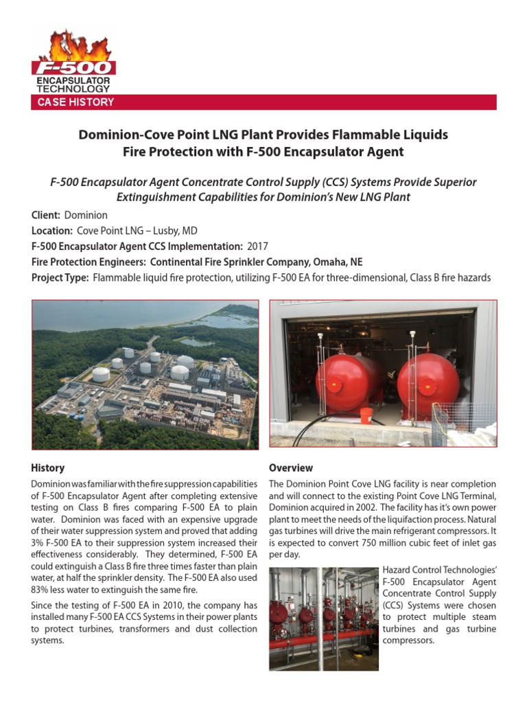 F-500 Fire Protection for LNG Plant | PDF | Liquefied Natural Gas ...
