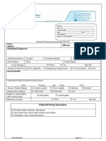 025 - Patient Nutritional Assessment Record - Final