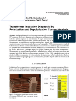 PDC analysis provides reliable evaluation of water content and oil conductivity in transformer insulation barriers