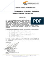 Certificación Practica Profesional - William F Nieto C 713203