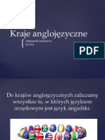 Kraje Anglojezyczne