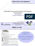 Embedded Linux Kernel and Drivers