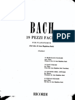 BACH 19 Pezzi Facili