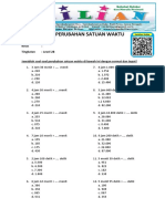 Soal Perubahan Satuan Waktu Level 2B