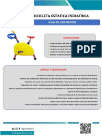 Guia de Uso Rapido Bicicleta Pedatrica