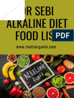 DR Sebi Alkaline Food List
