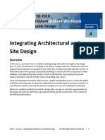 Integrating Architectural and Site Design: Autocad Civil 3D 2010 Education Curriculum Unit 4: Sustainable Design