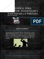 Ley General para Prevenir, Investigar Sancionar La Tortura
