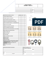 Check List Cancamos y Grilletes