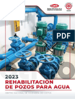 Catalogo de Costos Directos de Rehabilitacion de Pozos para Agua 2023