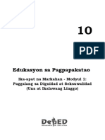 Edukasyon Sa Pagpapakatao