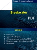 Breakwater types and design