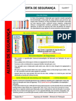 Alerta de Segurança - Cintas