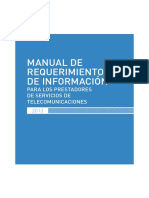 Manual de Requerimientos de Informacion