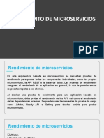 Ae5 Rendimiento de Microservicios