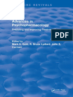 Advances in Psychopharmacology Predicting and Improving Treatment Response