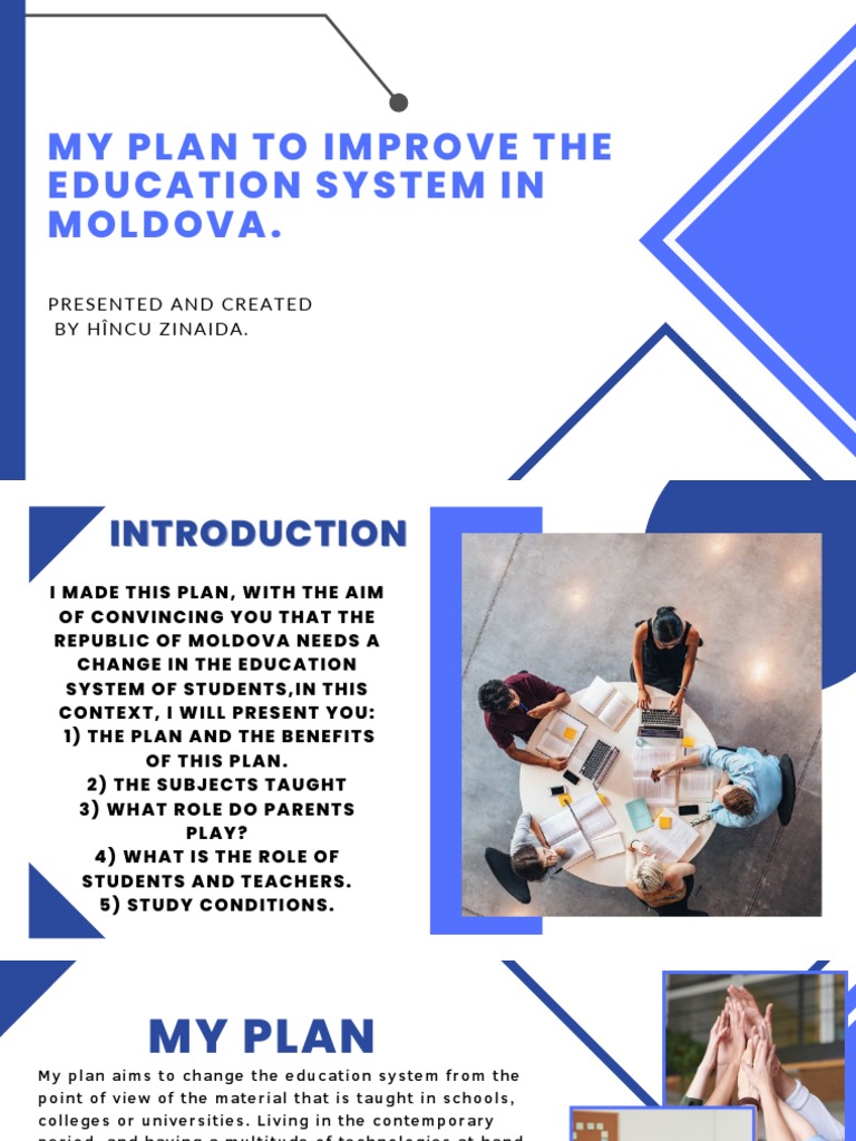 Education Reform Plan for Moldova | PDF | Teachers