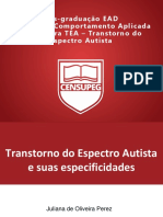 TEA e Suas Especificidades