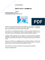 Alerta Sanitaria Diabetic Patch Biomedcol