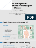 Motor and Systemic Manifestations of Huntington Disease Mobile App Version-Combined