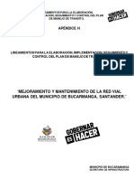 02.02. Apéndice H - Lineamientos para La Elaboración, Implementación, Seguimiento y Control Del Plan de Manejo de Tráfico