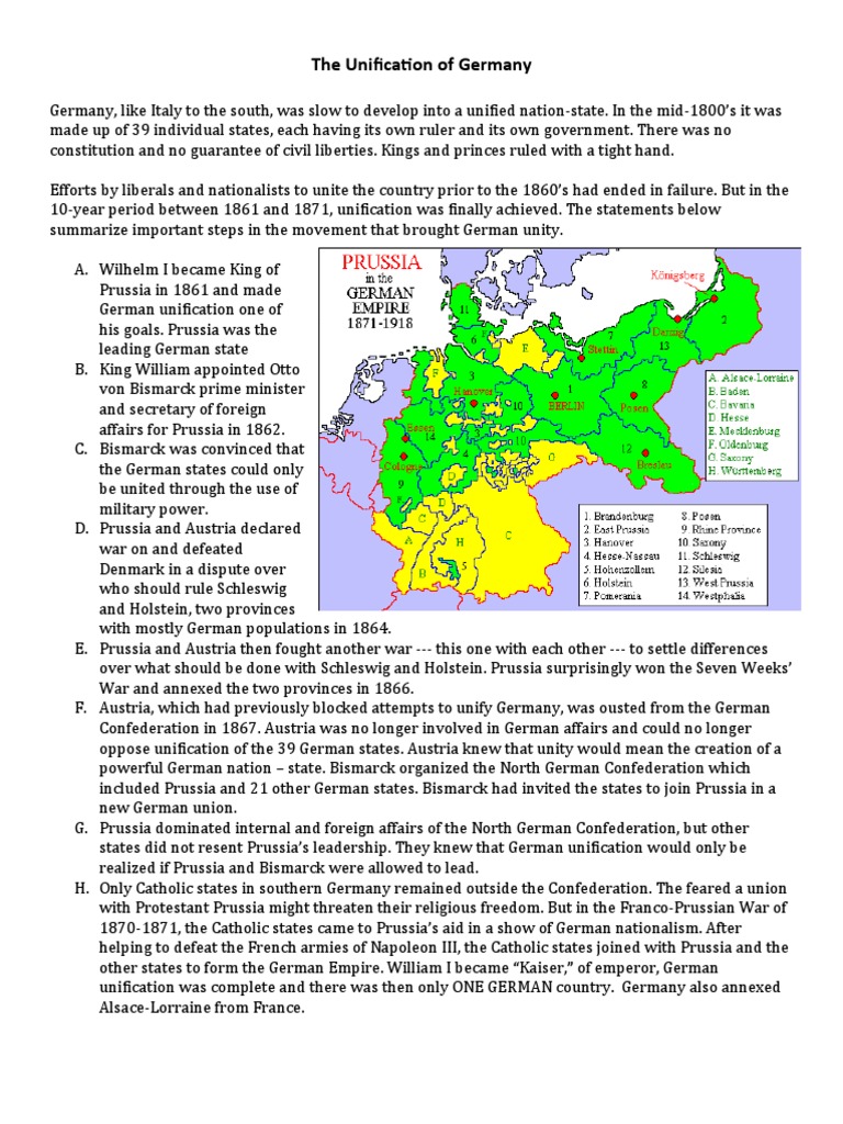 German Unification PDF
