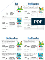 Problemas Matematicos Sustraccion