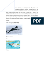 Origen de La Natación