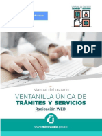 Mintrabajo Ventanilla Radicacion Manual de Usuario Ventanillav1.0 Nuevo