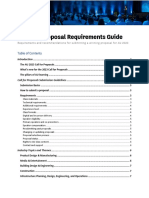 AU 2023 Proposal Requirements Guide