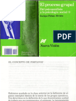 Concepto de Portavoz - Pichon