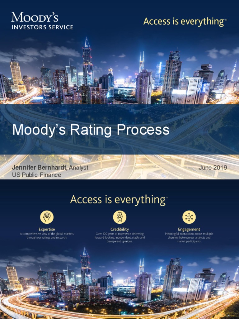 Moodys Rating Process PDF Moody's Investors Service Bond Credit