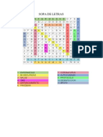 Sopa de Letras Fundamentos