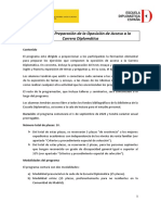 2convocatoria Programa Preparación Oposición Ingreso Carrera Diplomática