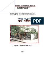 3.5.2 Instrução Técnica Operacional N. 6 - Corte e Poda de Árvores.