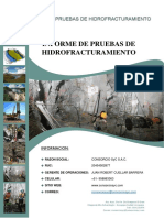 Publicación de Pruebas de Hidrofracturamiento