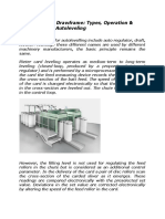 Autoleveller in Drawframe and Fabric Structure